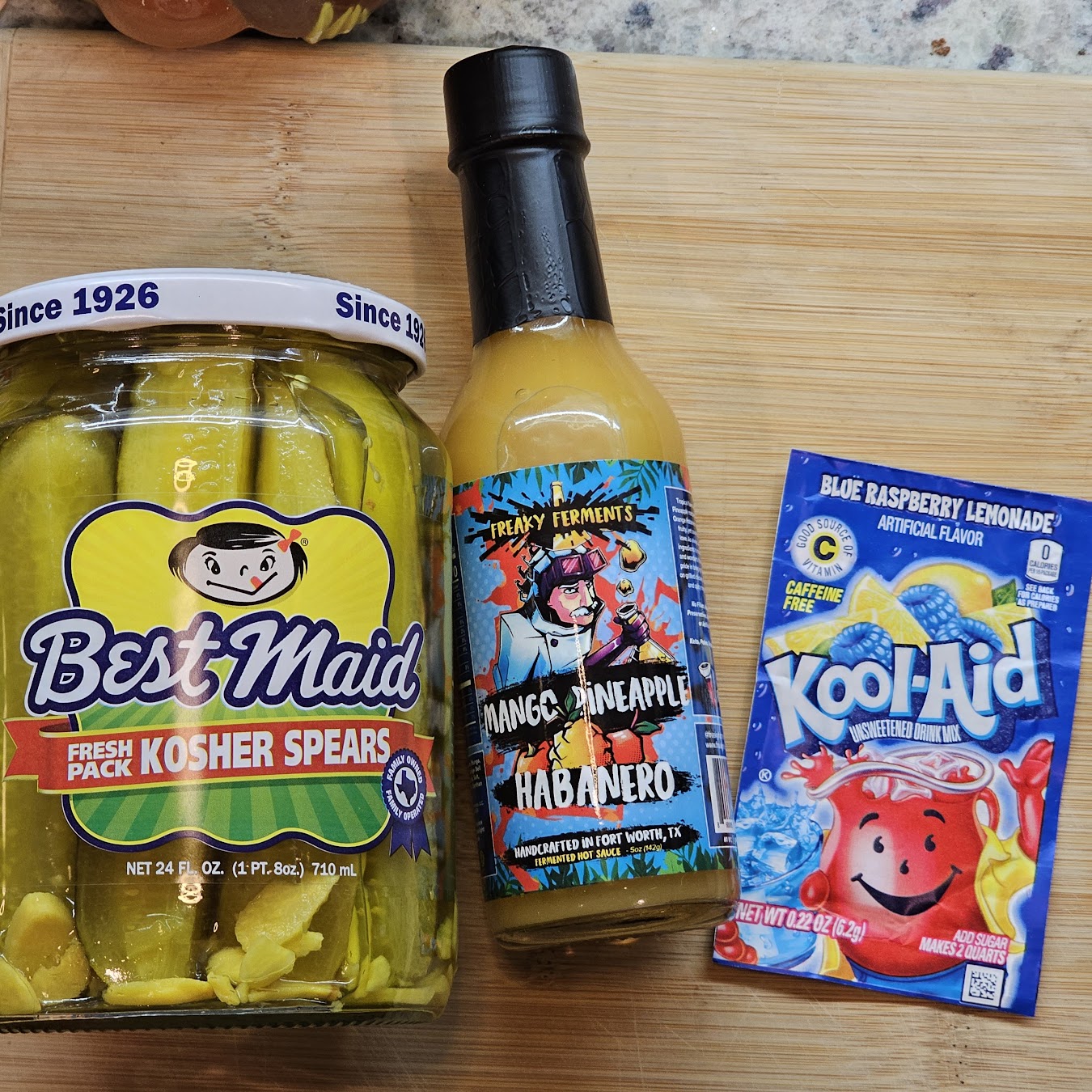Spicy Kool-Aid Pickles